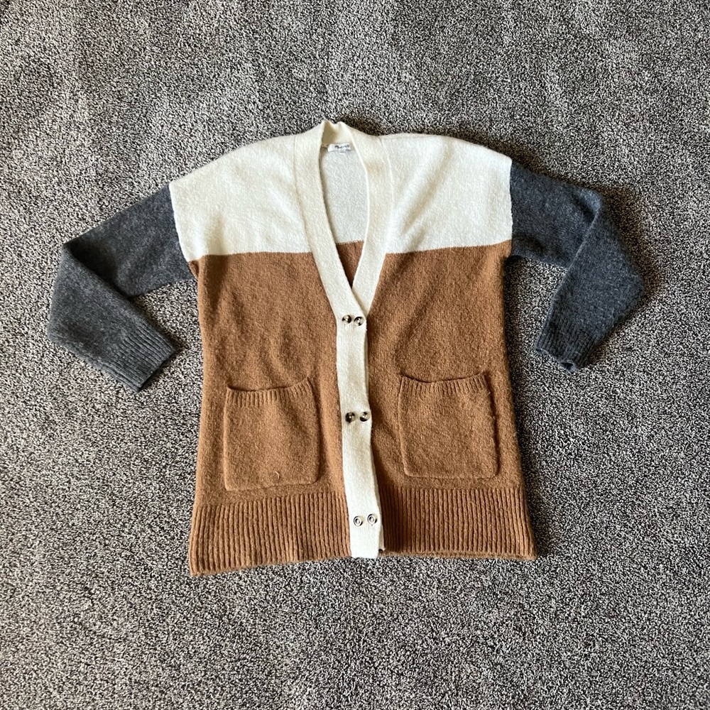 Madewell Double Button Cardigan